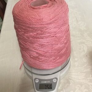 Mikado 50% Cotton 50% Rayon Ribbon Yarn from Crystal Palace Yarns - Pink